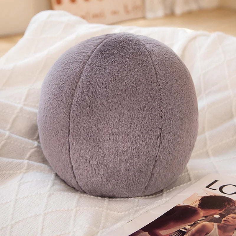 Weighted plush ball