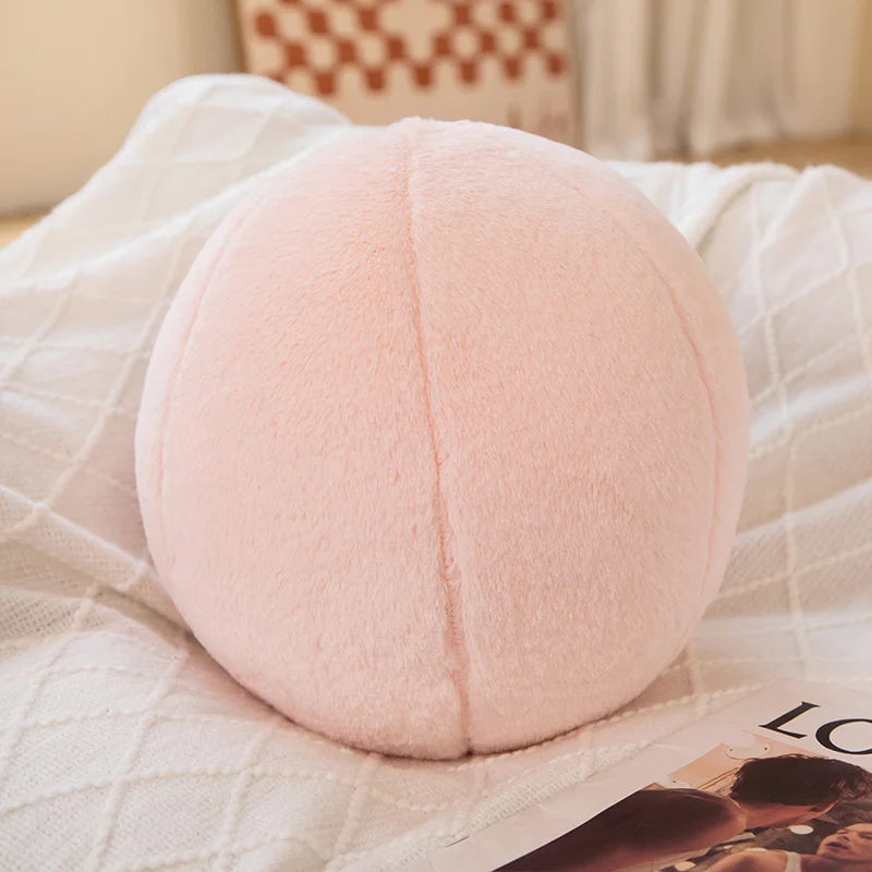 Weighted plush ball
