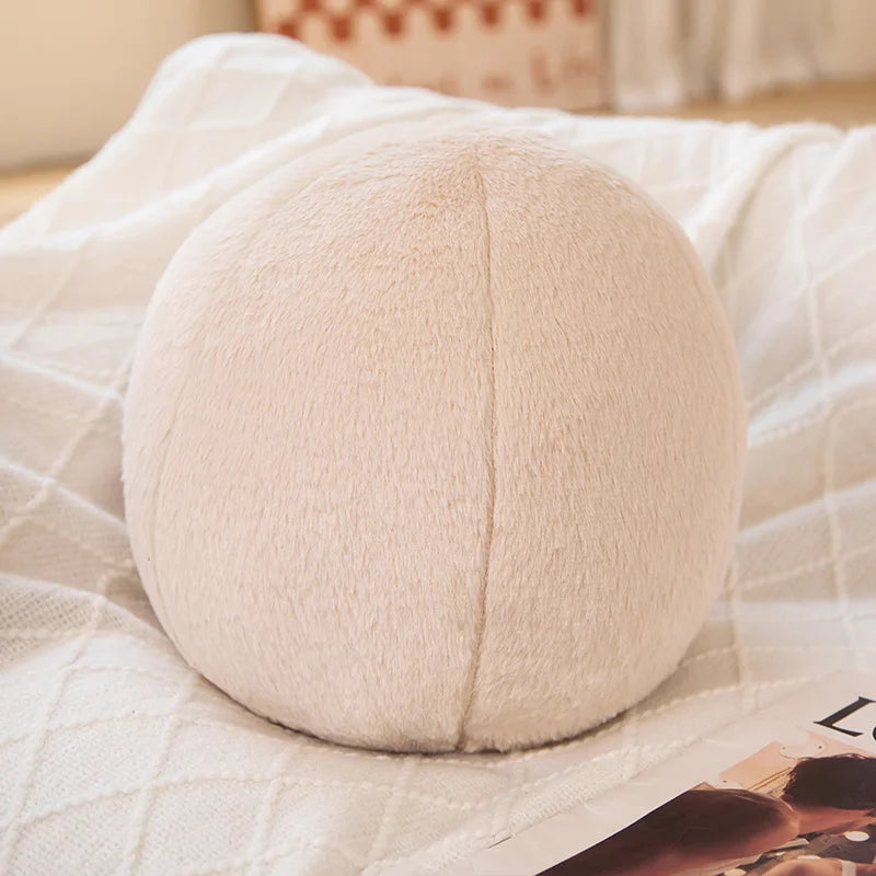 Weighted plush ball