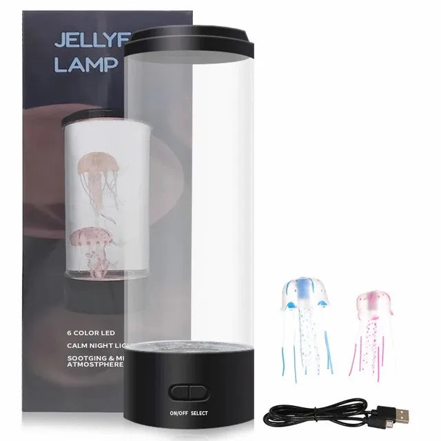 Jellyfish lava lamp